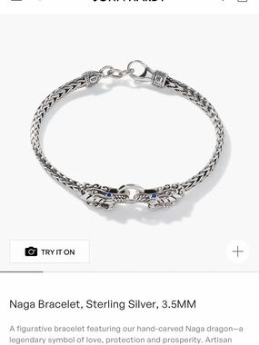 John Hardy Naga Bracelet